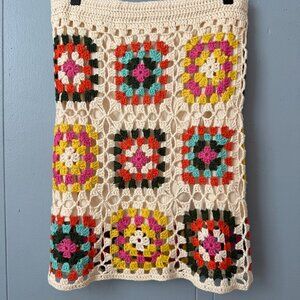 Summertime Crochet flower skirt